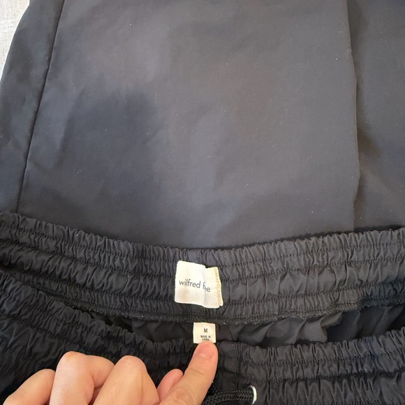 Wilfred Black Drawstring Pants - Picture 2 of 2